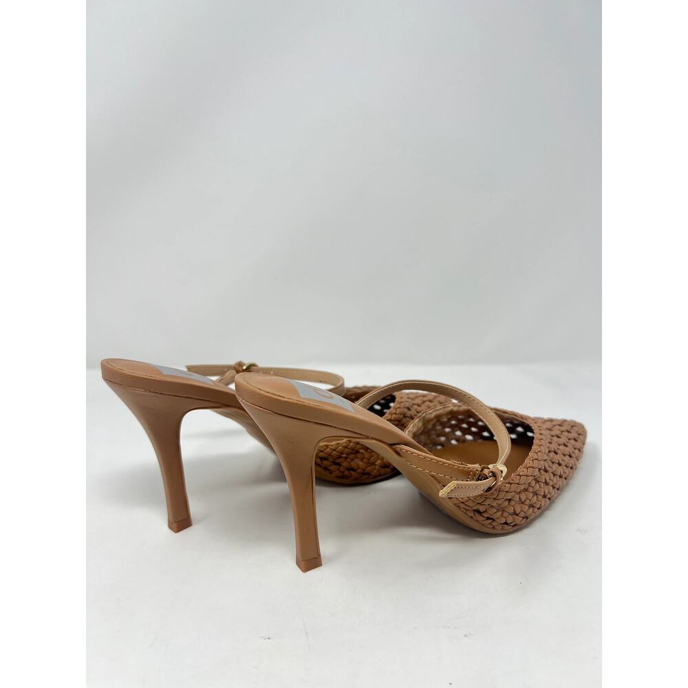 DV Dolce Vita Women's 9M Geanie Woven Toffee Heels - Picture 4 of 9